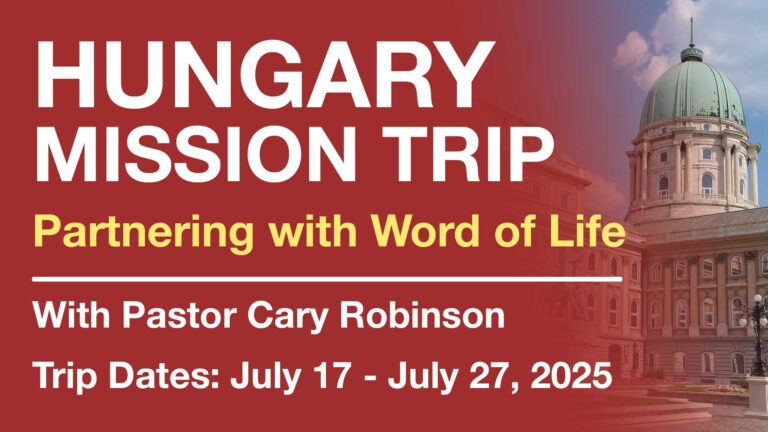 Hungary Mission Trip 2025