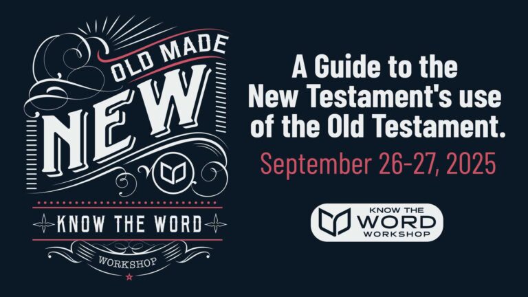 Know The Word Fall 2025