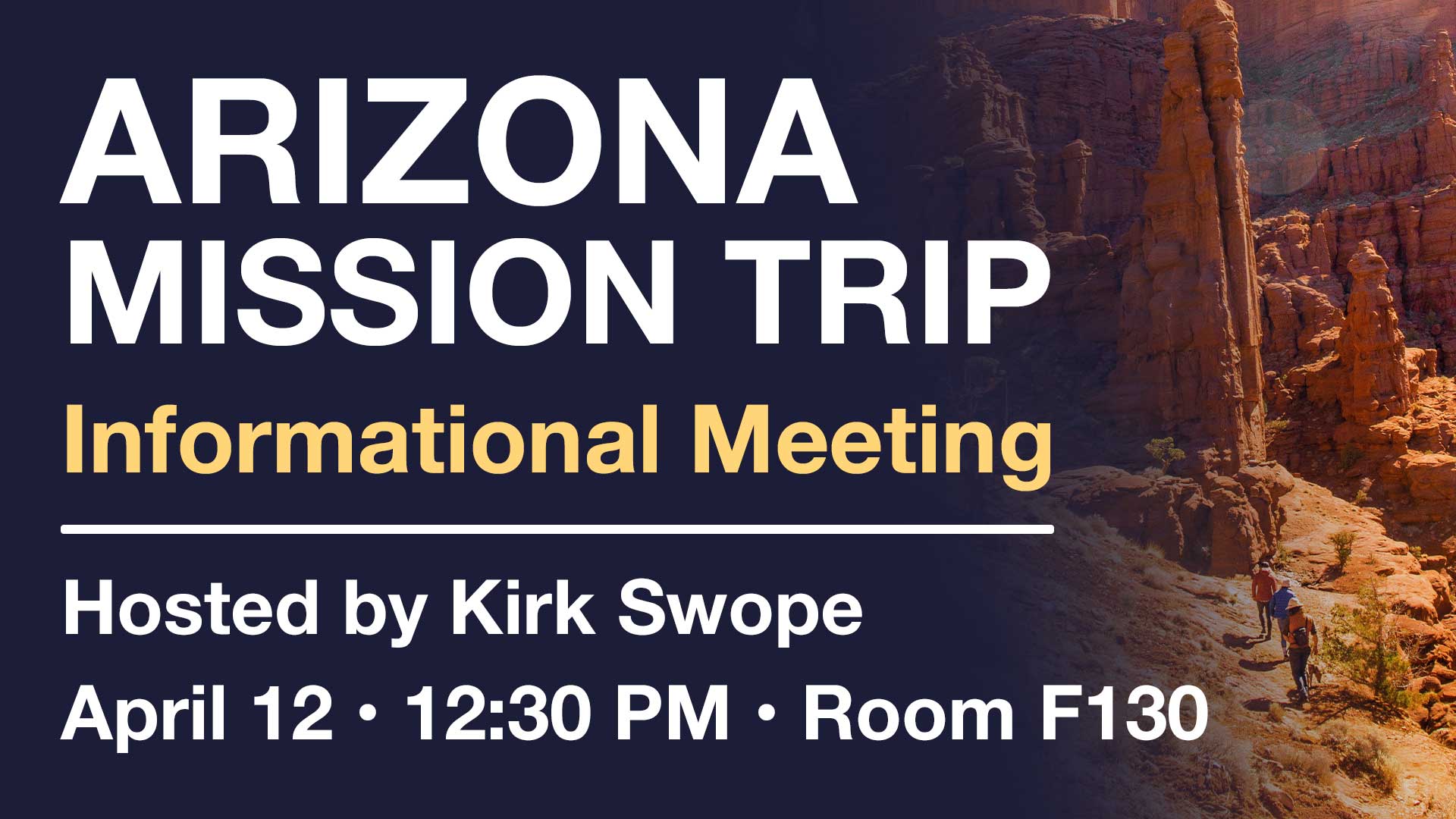 Arizona Mission Trip Meeting 2026