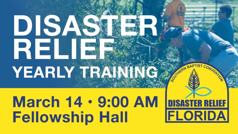 Disaster Relief Training 2026