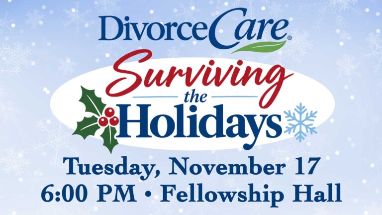DivorceCare Surviving The Holidays 2026 02