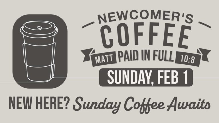 Newcomer's Coffee 2026