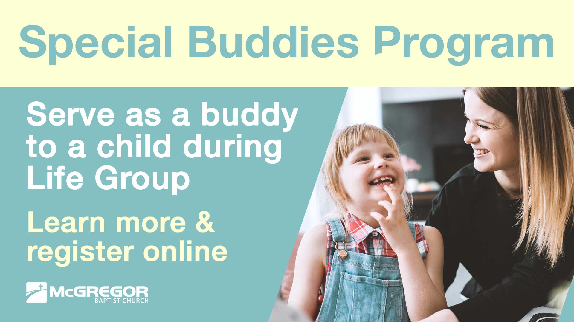 Special Buddies Program 2026