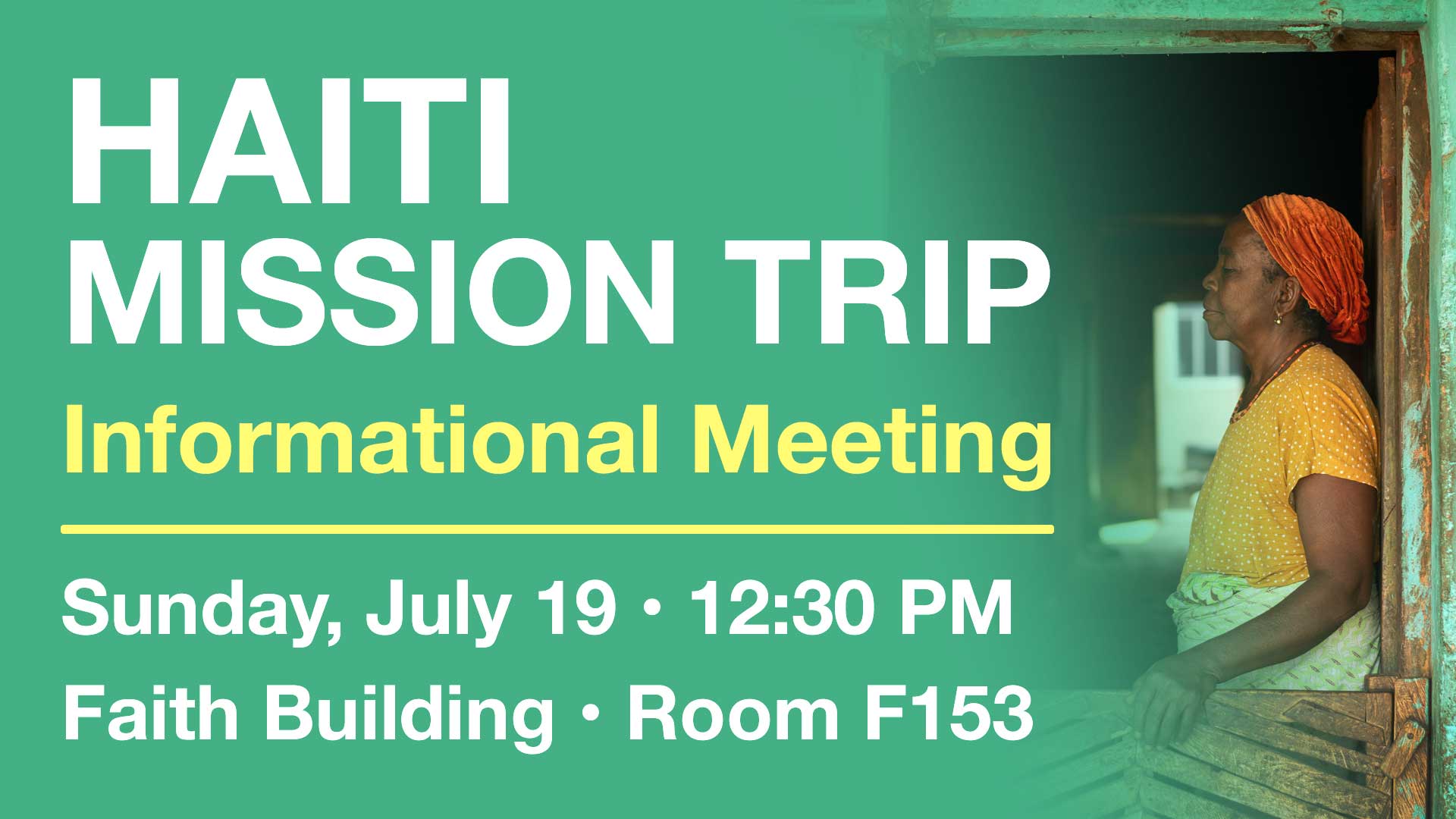 Haiti Mission Trip Meeting 2026