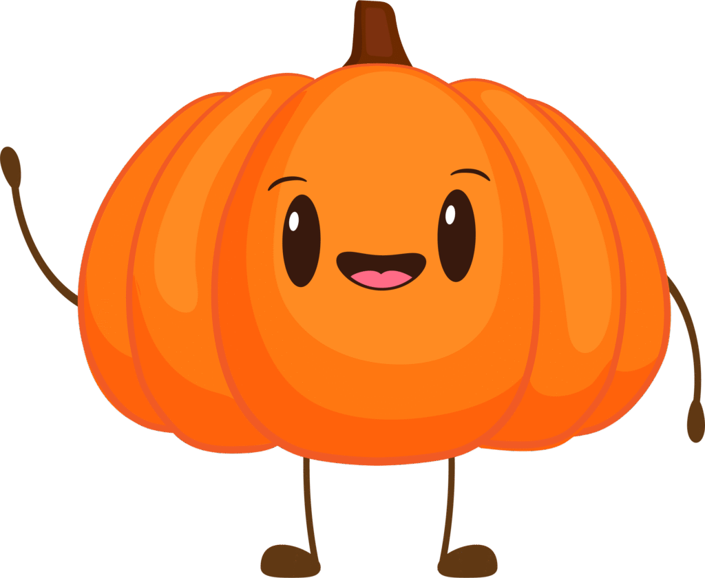 Fall Festival Pumpkin Character