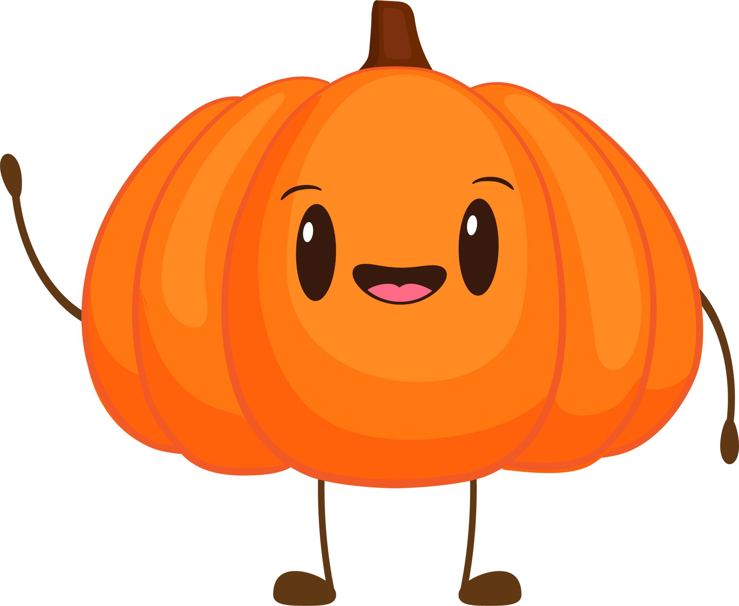 Fall Festival Pumpkin Character