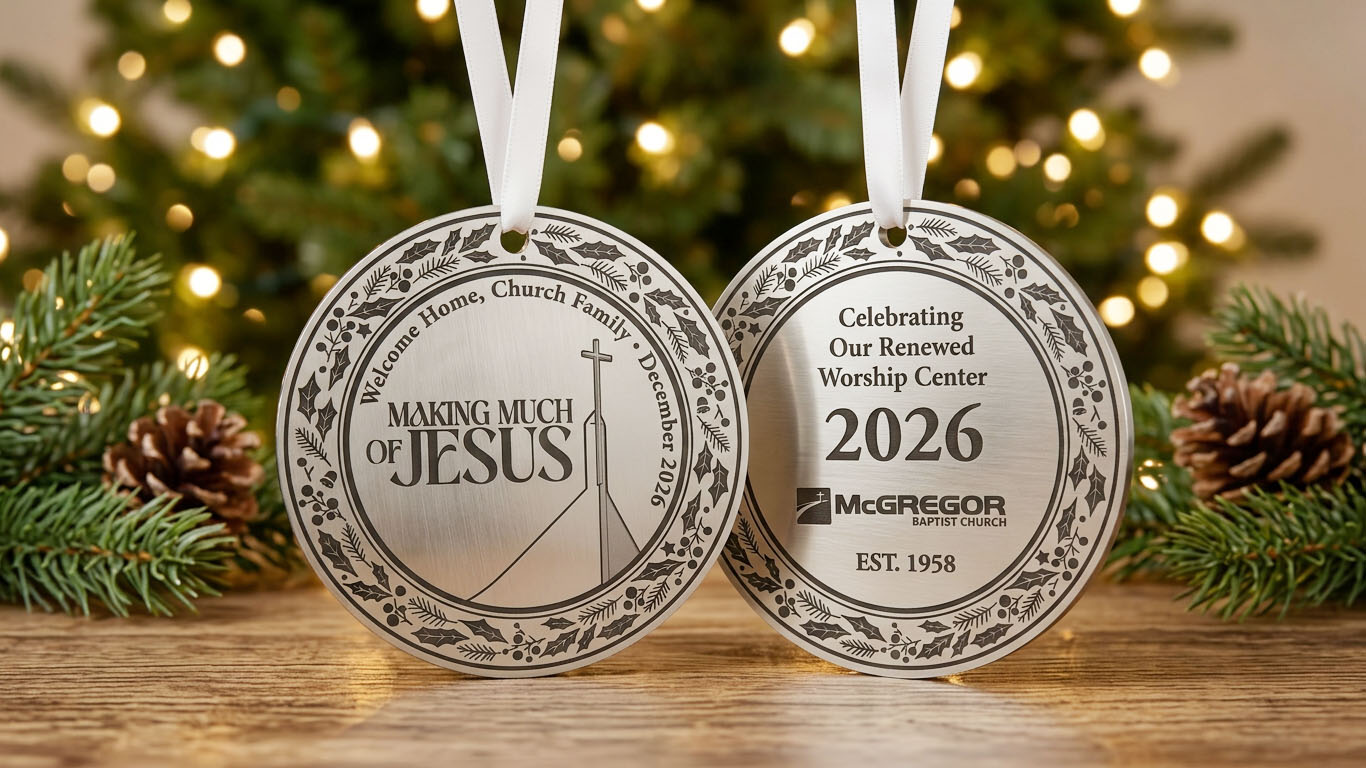 Commemorative Christmas Ornament
