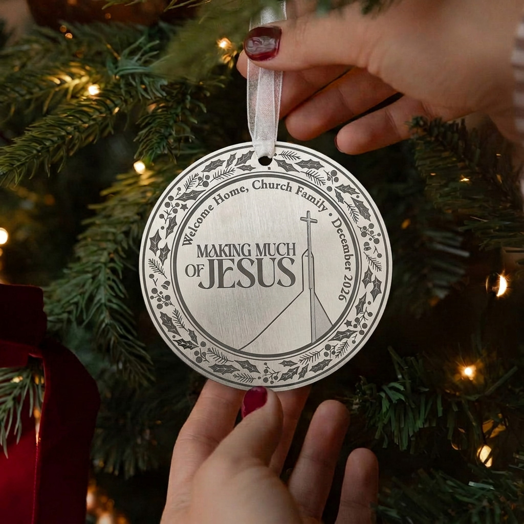 Welcome Home Sunday commemorative Christmas ornament